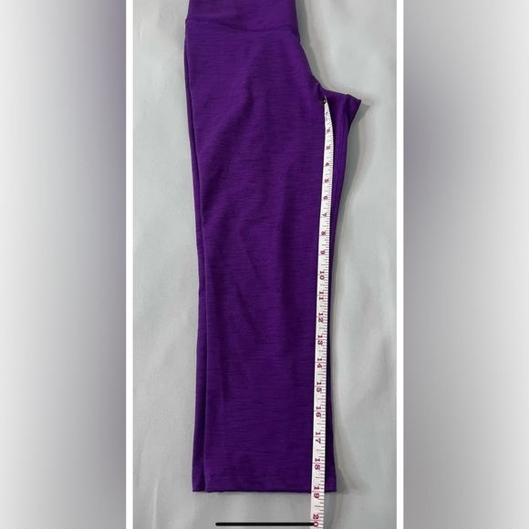 NIKE Dri-Fit Purple Running Capri Cropped Leggings Pants Womens Size Small - Picture 4 of 11